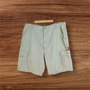 Wrangler Cargo Shorts NEW Men's 42 Loose Fit Light Tan Tech Pocket